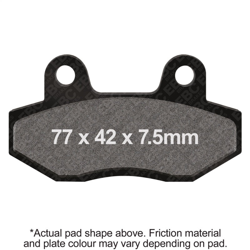 EBC 85-87 Honda CMX 250 C/CD Rebel Front Left/Right FA-SFA-X Brake Pads