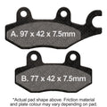 EBC 11-15 Can Am Commander 800 XT/DPS Front Left/Right SXR Brake Pads