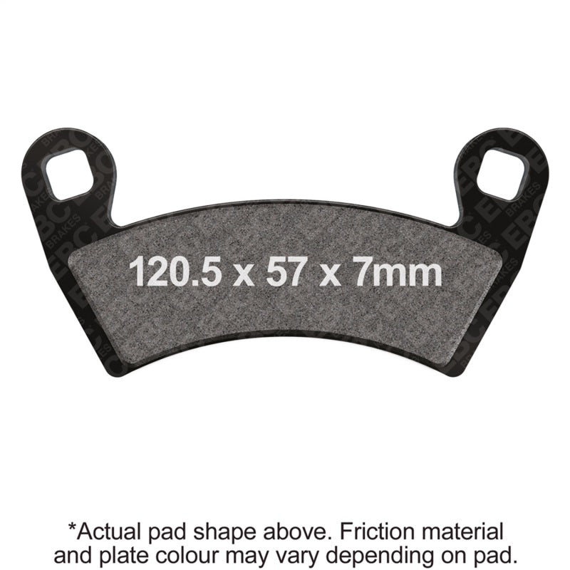 EBC 16-20 Polaris General 1000 EPS Front Left/Right SXR Brake Pads
