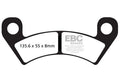 EBC 14-16 Arctic Cat 1000 Wildcat 4X Front Left/Right SXR Brake Pads