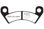 EBC 14-16 Arctic Cat 1000 Wildcat 4X Front Left/Right SXR Brake Pads