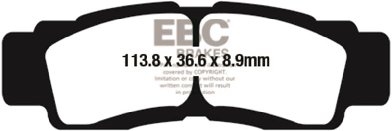EBC 21-24 Yamaha RMAX 2 EPS YXE 10WP Front Left/Right SXR Brake Pads