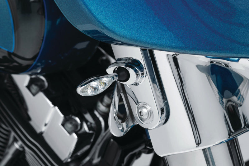 Kuryakyn Kuryakyn Front Turn Signal Mounts Chrome