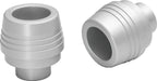 Kuryakyn Lodestar Handlebar Sliders-BMW-Silver