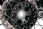 Kuryakyn Lodestar Rear Axle Sliders-BMW-Silver