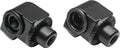Kuryakyn Splined Peg Adapters BMW Rear Blk