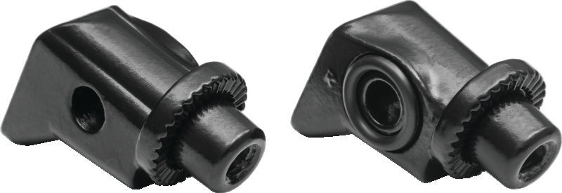 Kuryakyn Footpeg Adapter Rear Sat Blk BMW