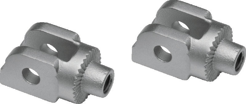 Kuryakyn Splined Peg Adapter BMW Silver