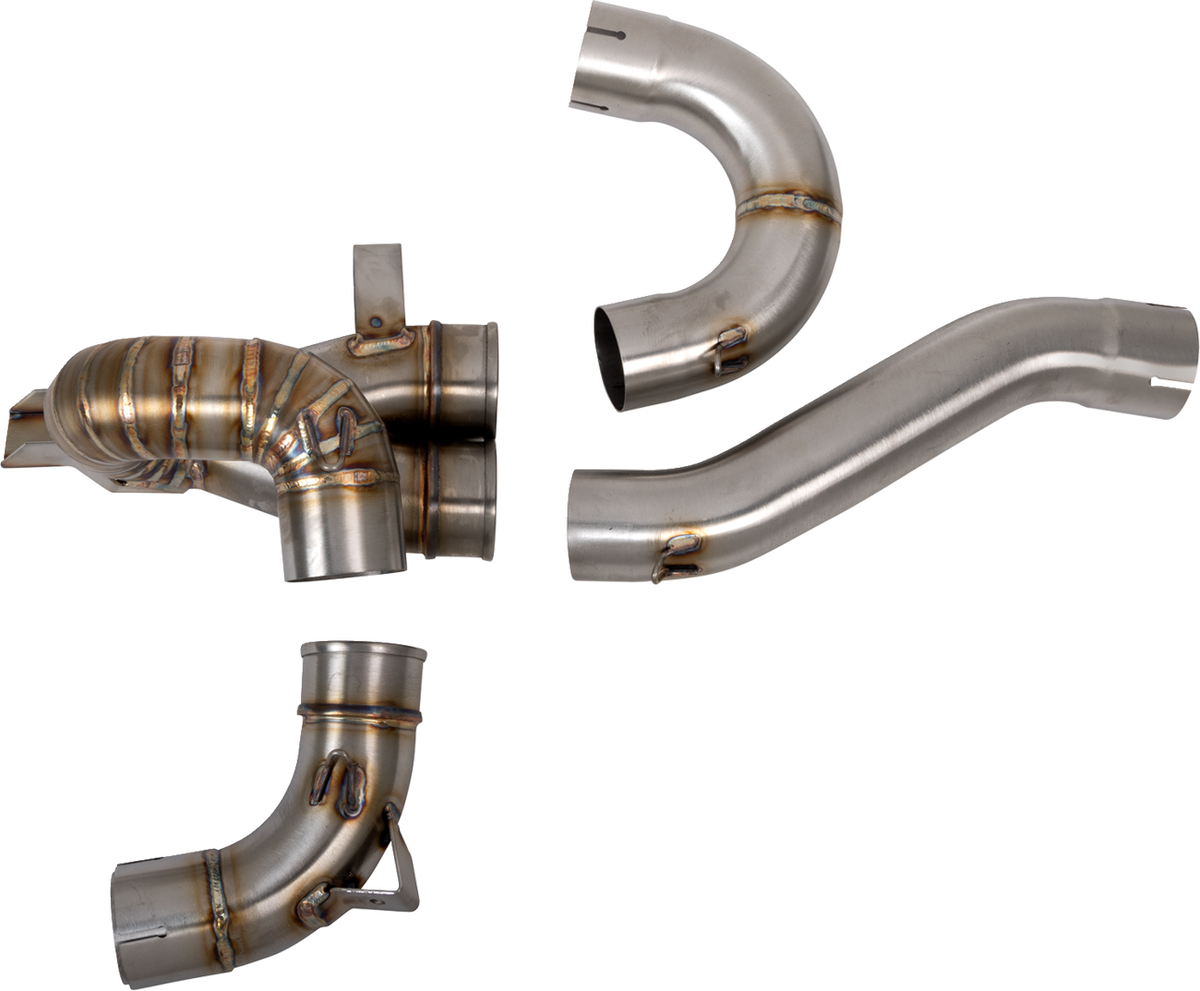 LeoVince Cat Eliminator Link Pipe - Stainless Steel