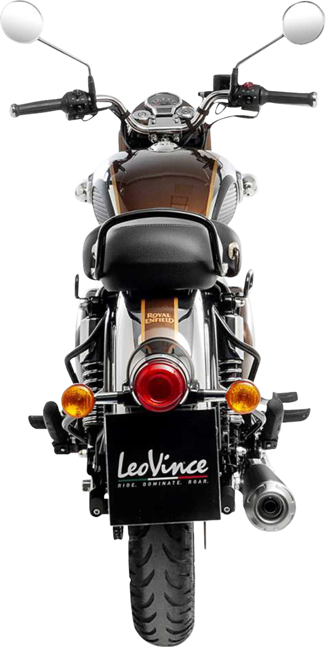 LeoVince Classic Racer Black Edition Slip-On Muffler