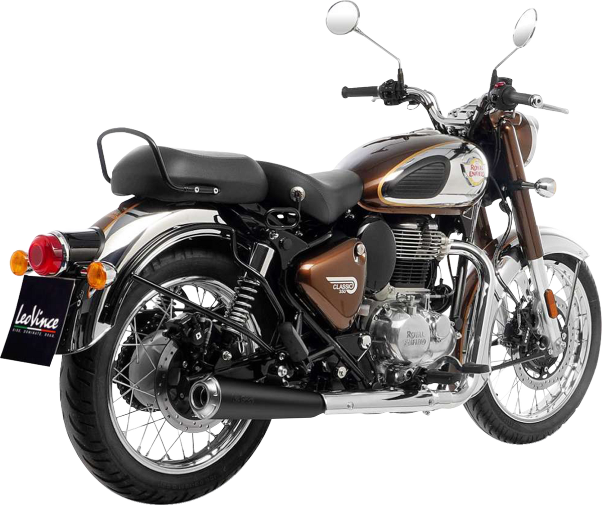 LeoVince Classic Racer Black Edition Slip-On Muffler