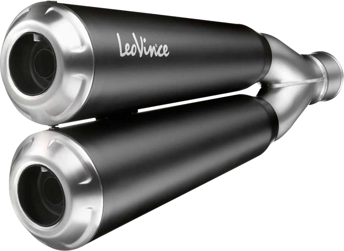 LeoVince Dual GP Muffler