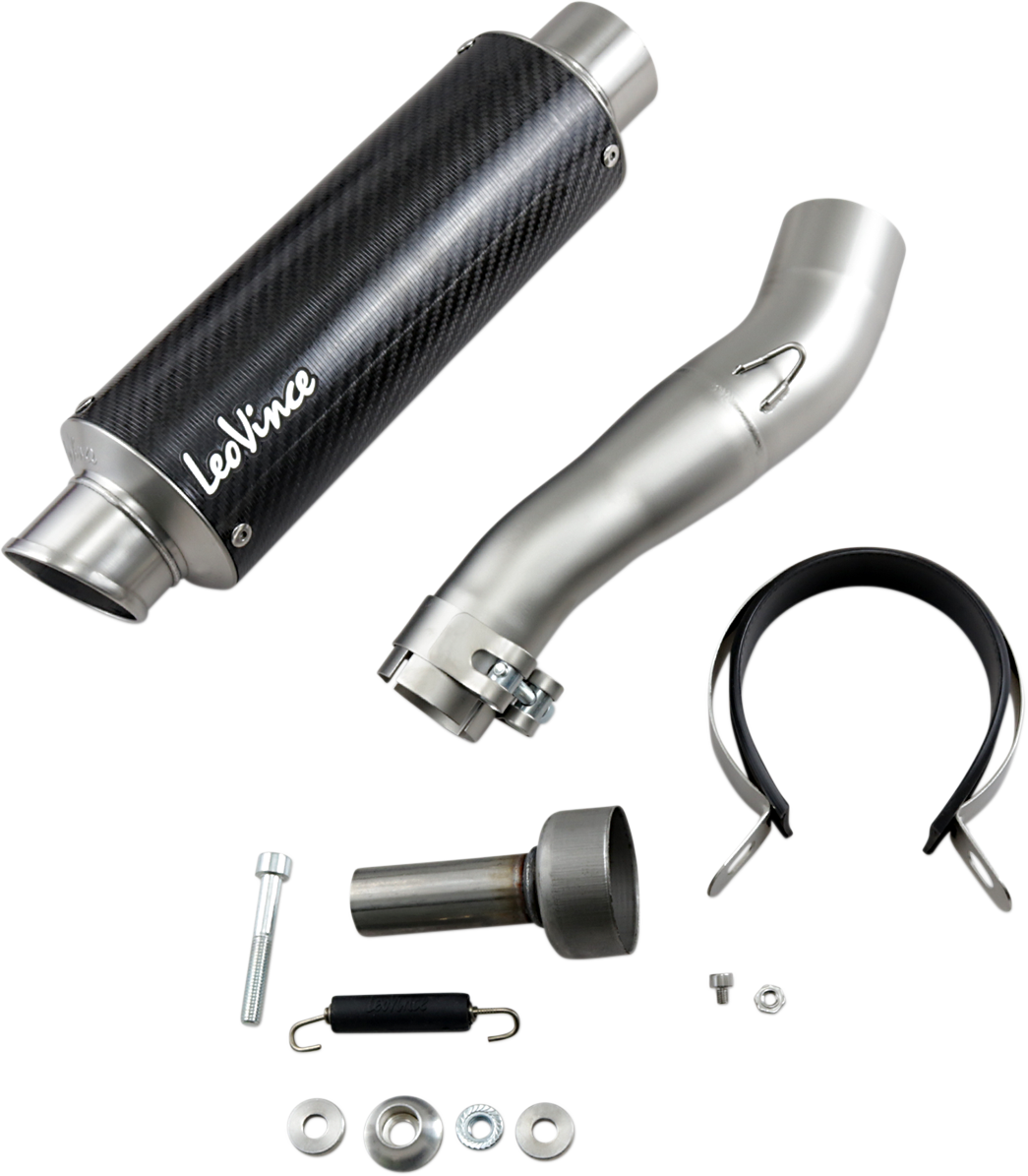 LeoVince GP Corsa Slip-On Muffler - CBR500R (3)