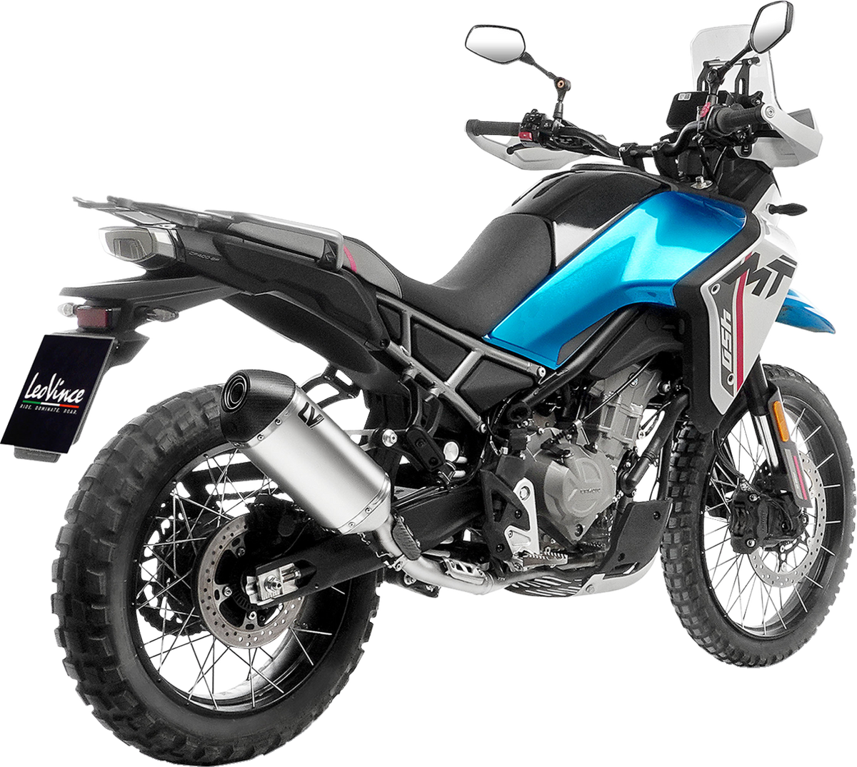 LeoVince Header Pipe - Stainless Steel - CFMOTO 450 MT