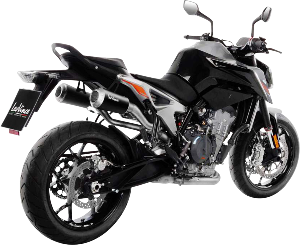LeoVince LV-10 Black Edition Muffler - Duke 790