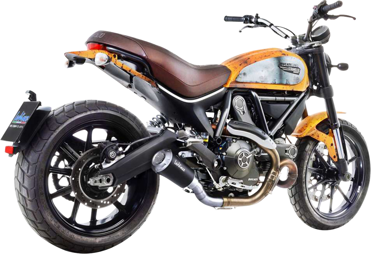 LeoVince LV-10 Muffler - Black - LV10BK