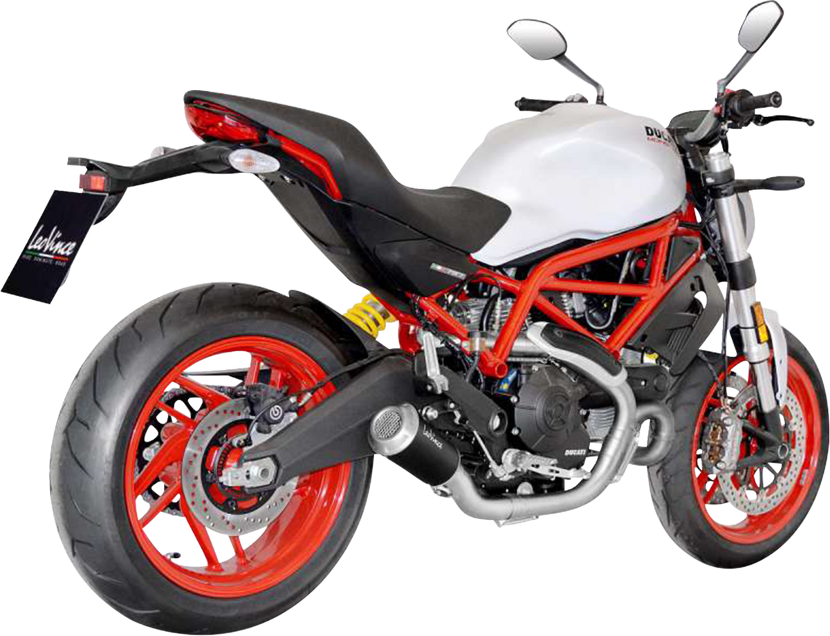 LeoVince LV-10 Muffler - Black - LV10BK