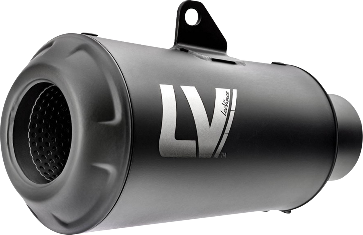 LeoVince LV-10 Muffler - Rebel - Full Black