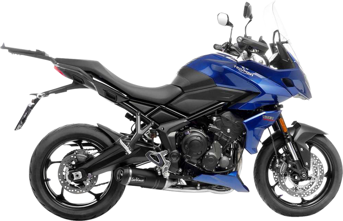 LeoVince LV-10 Slip-On Muffler - Black - Trident 660