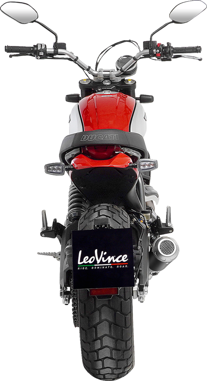 LeoVince LV-10 Slip-On Muffler - Black - 1811-4277
