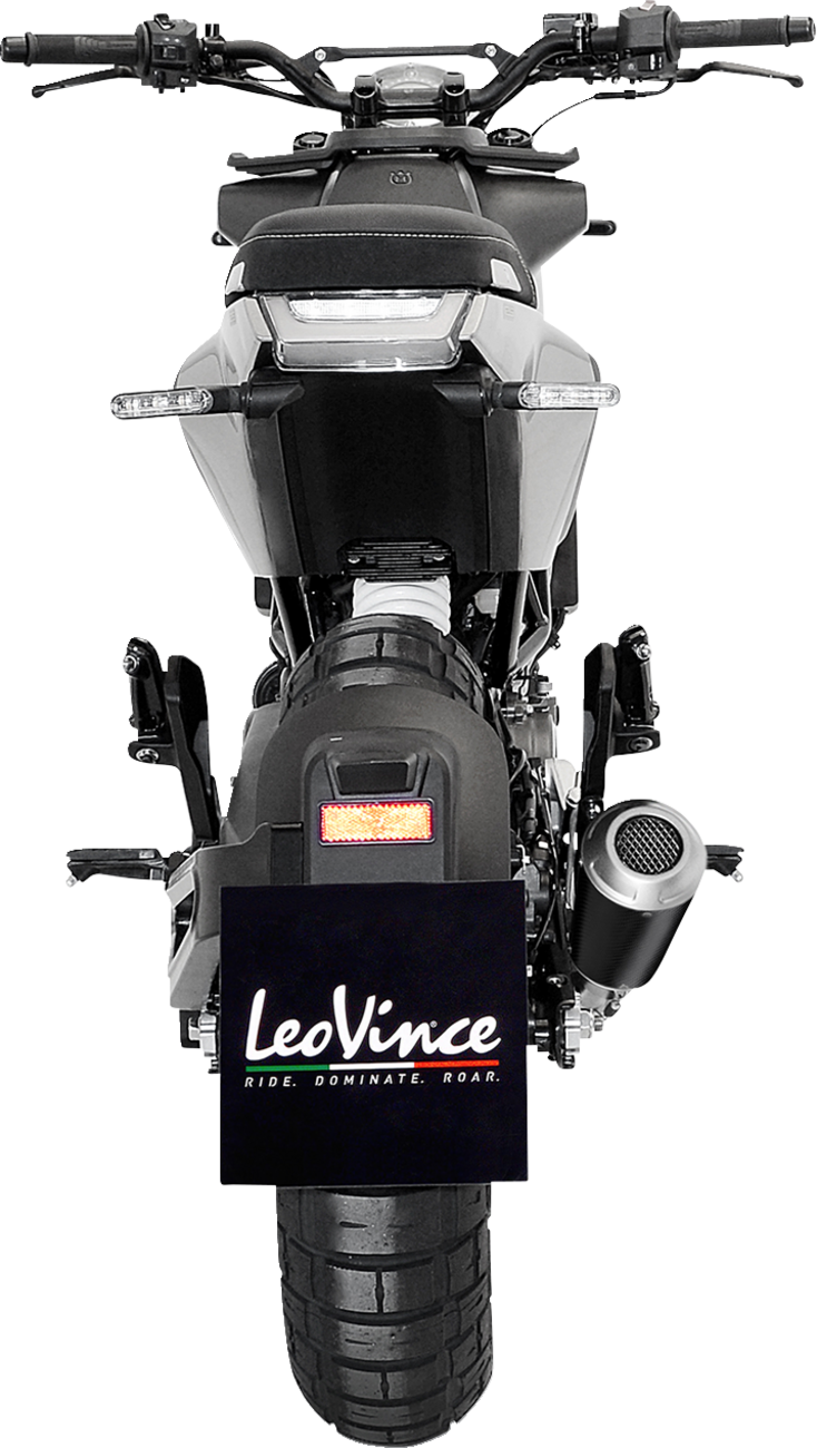 LeoVince LV-10 Slip-On Muffler - Carbon Fiber - 1811-4135 (3)
