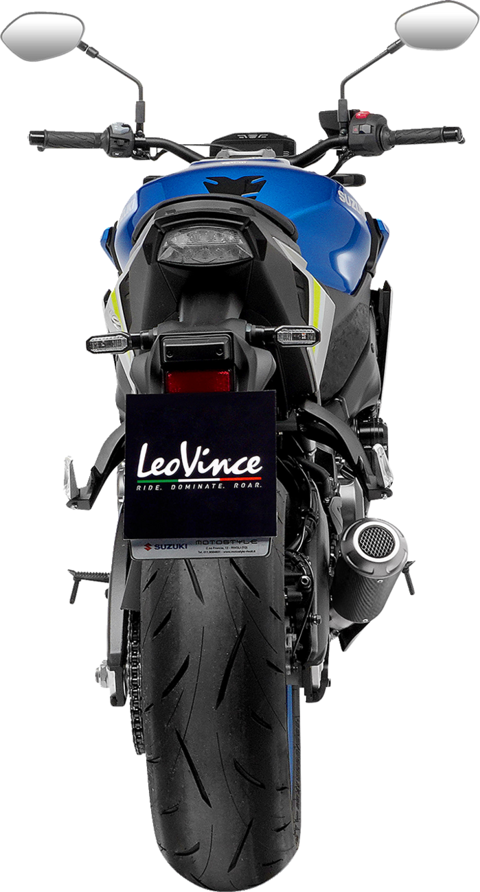 LeoVince LV-10 Slip-On Muffler - Carbon Fiber - 1811-4352
