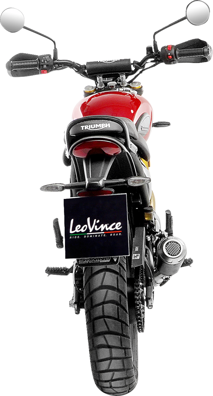 LeoVince LV-10 Slip-On Muffler - Carbon Fiber - Scrambler/Speed 400 (2)