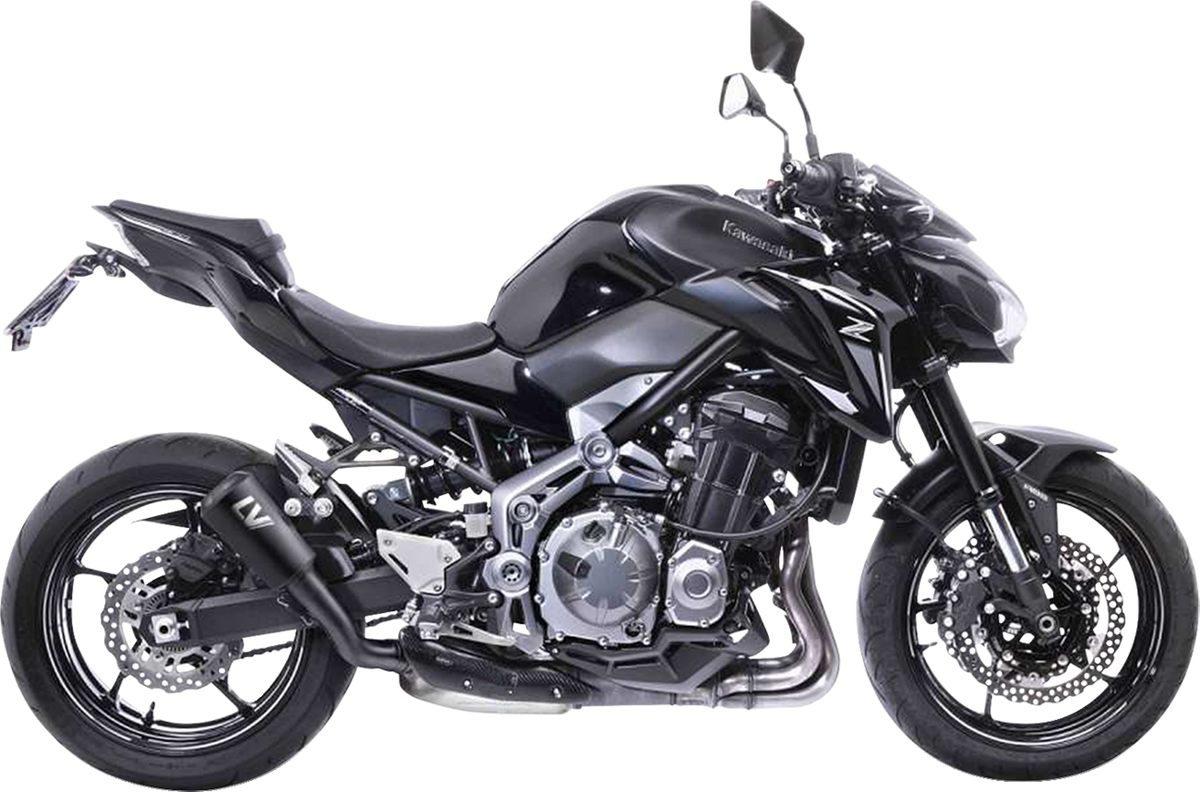 LeoVince LV-10 Slip-On Muffler - Full Black - 1811-4255 (3)