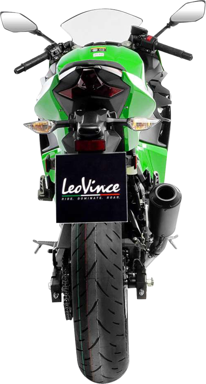 LeoVince LV-10 Slip-On Muffler - Full Black - 1811-4260 (4)