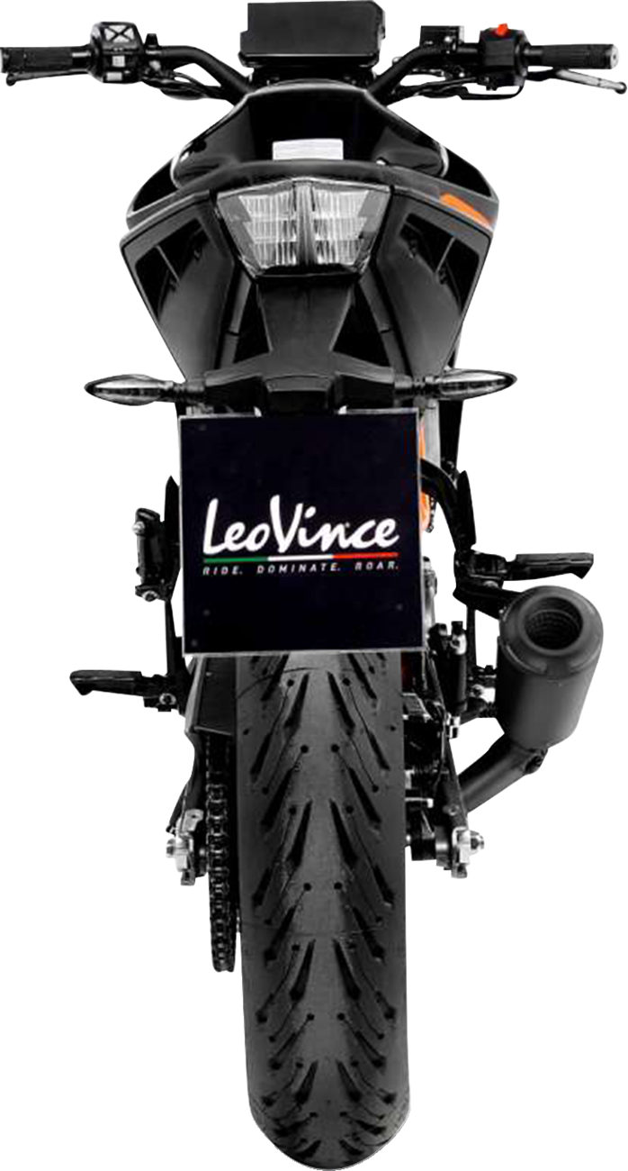 LeoVince LV-10 Slip-On Muffler - Full Black - 1811-4290 (4)