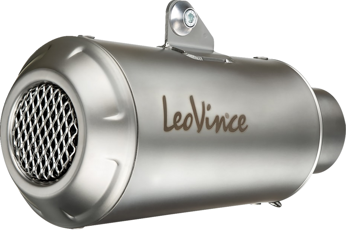 LeoVince LV-10 Slip-On Muffler - Stainless Steel - KTM LV10