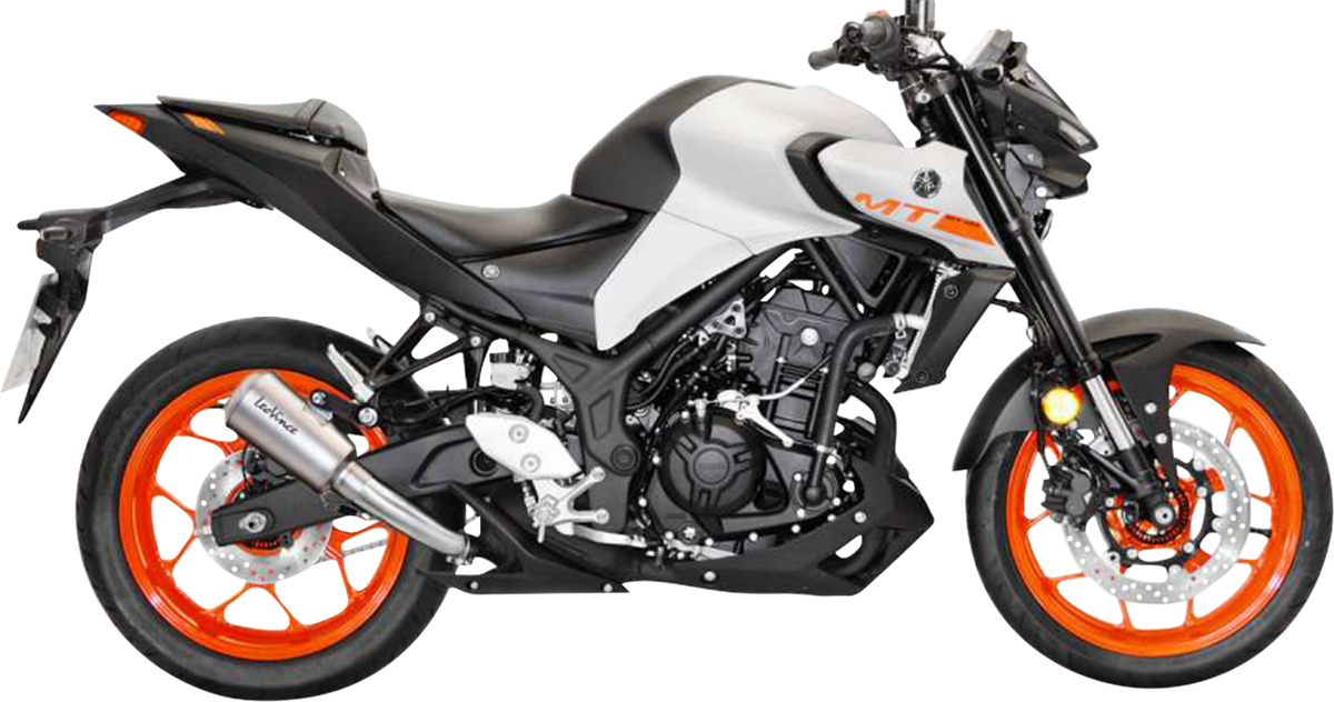 LeoVince LV-10 Slip-On Muffler - YZF-R3 - Stainless Steel (3)