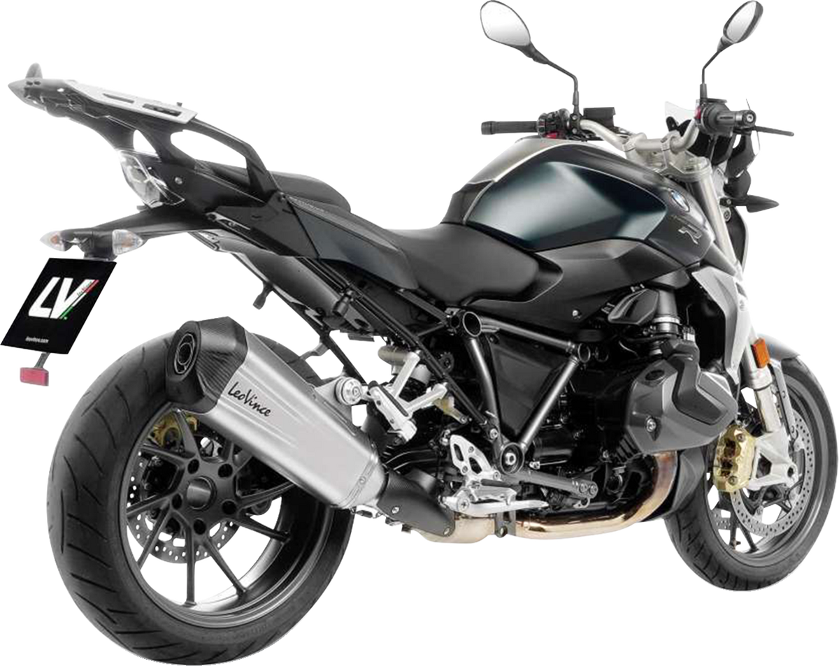 LeoVince LV-12 R Slip-On Muffler - Stainless Steel - R 1250 R/RS