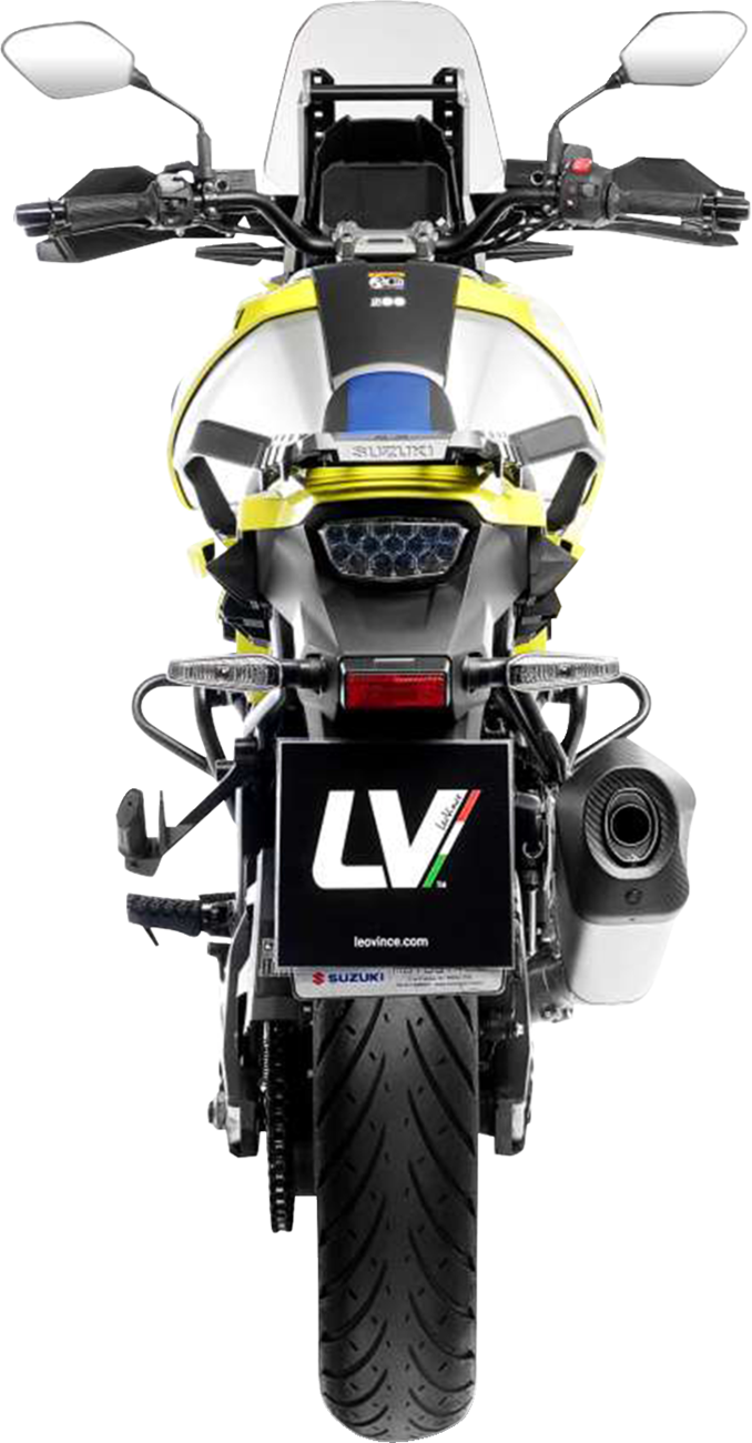 LeoVince LV-12 R Slip-On Muffler - Stainless Steel - V-Strom 1050