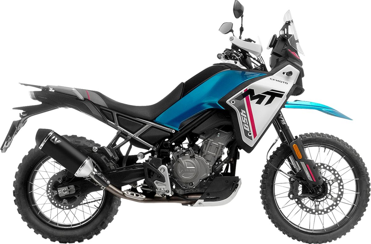 LeoVince LV-14 Black Edition Slip-On Muffler - CFMOTO 450 MT (2)