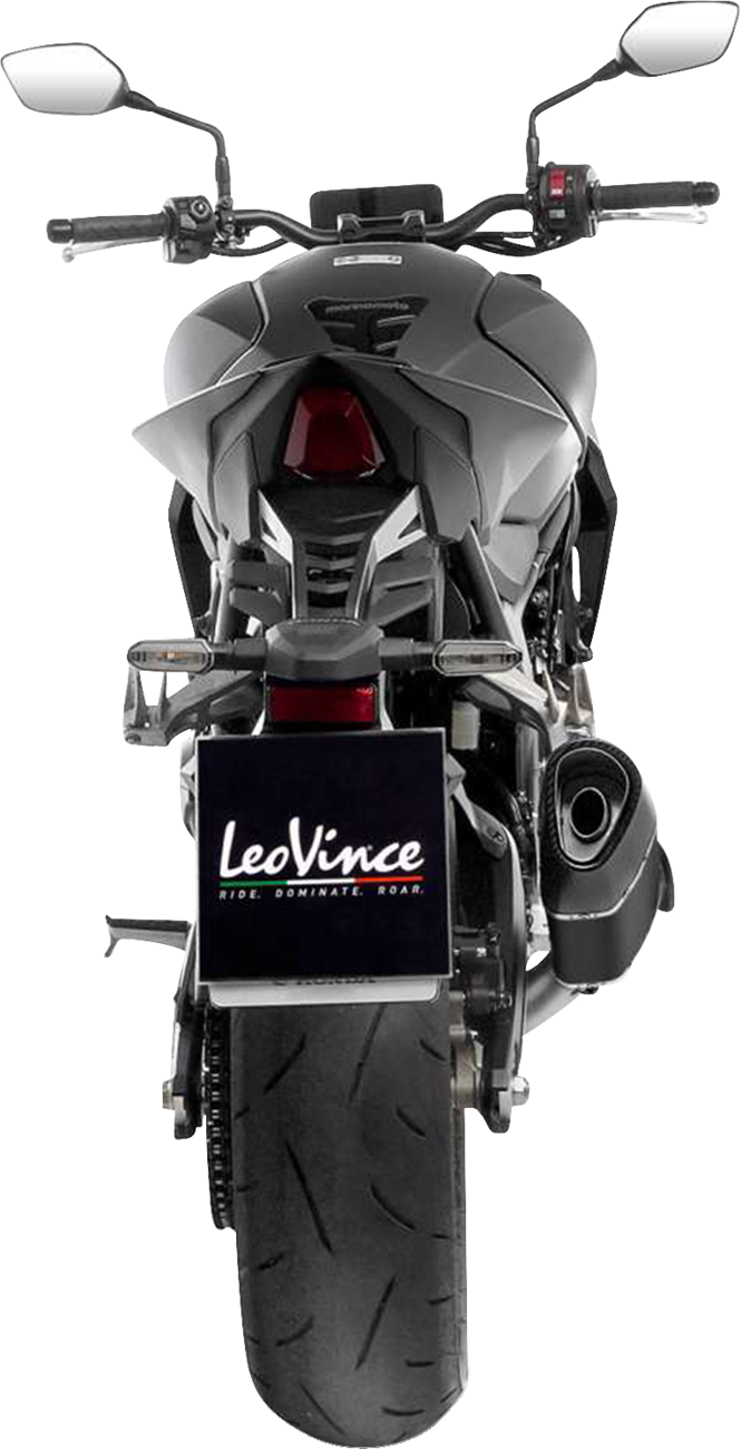 LeoVince LV-14 R Black Edition Slip-On Muffler - Honda CB 1000 Hornet (4)