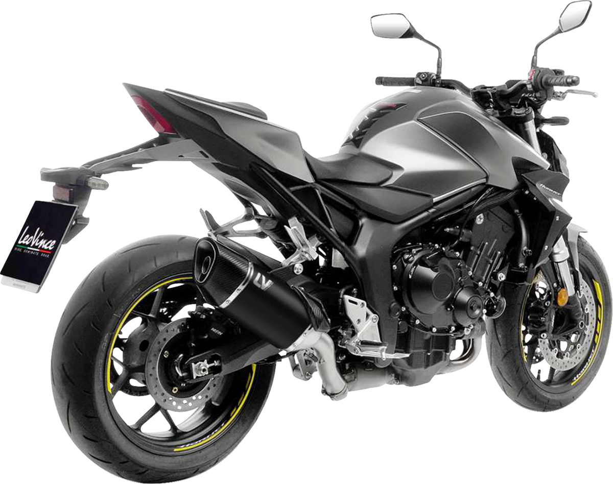 LeoVince LV-14 R Black Edition Slip-On Muffler - Honda CB 1000 Hornet (3)