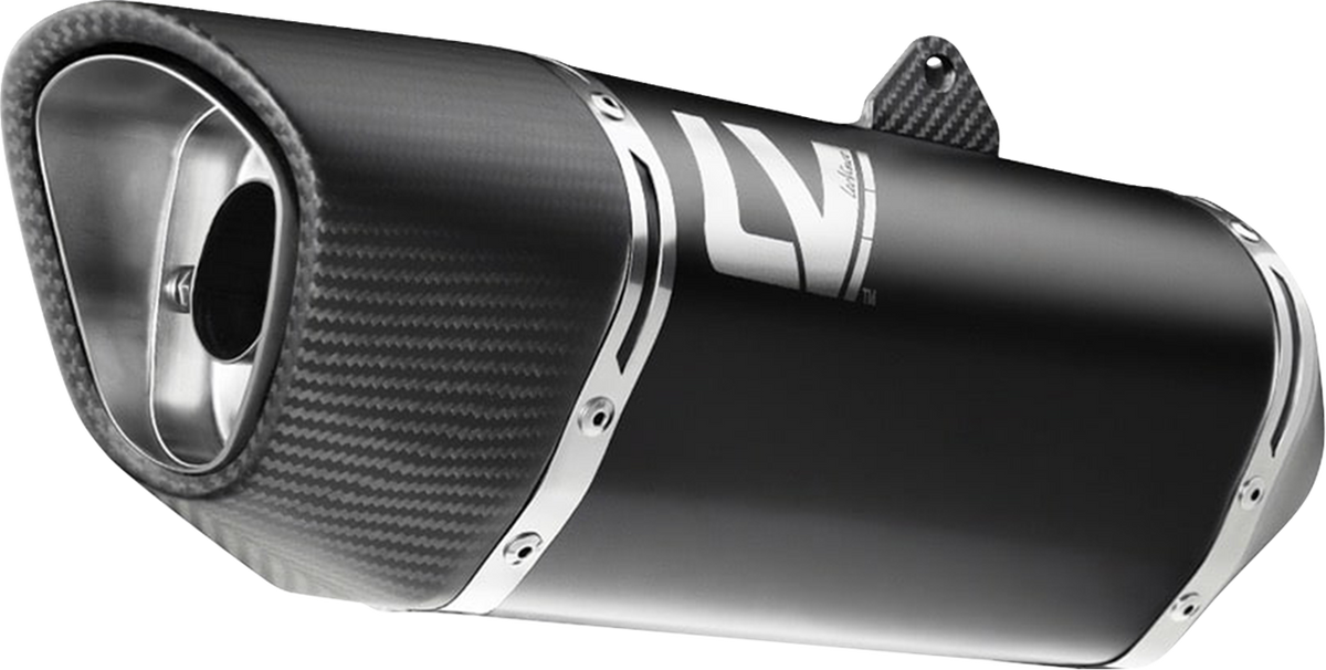 LeoVince LV-14 R Black Edition Slip-On Muffler - Kawasaki ZX-6R