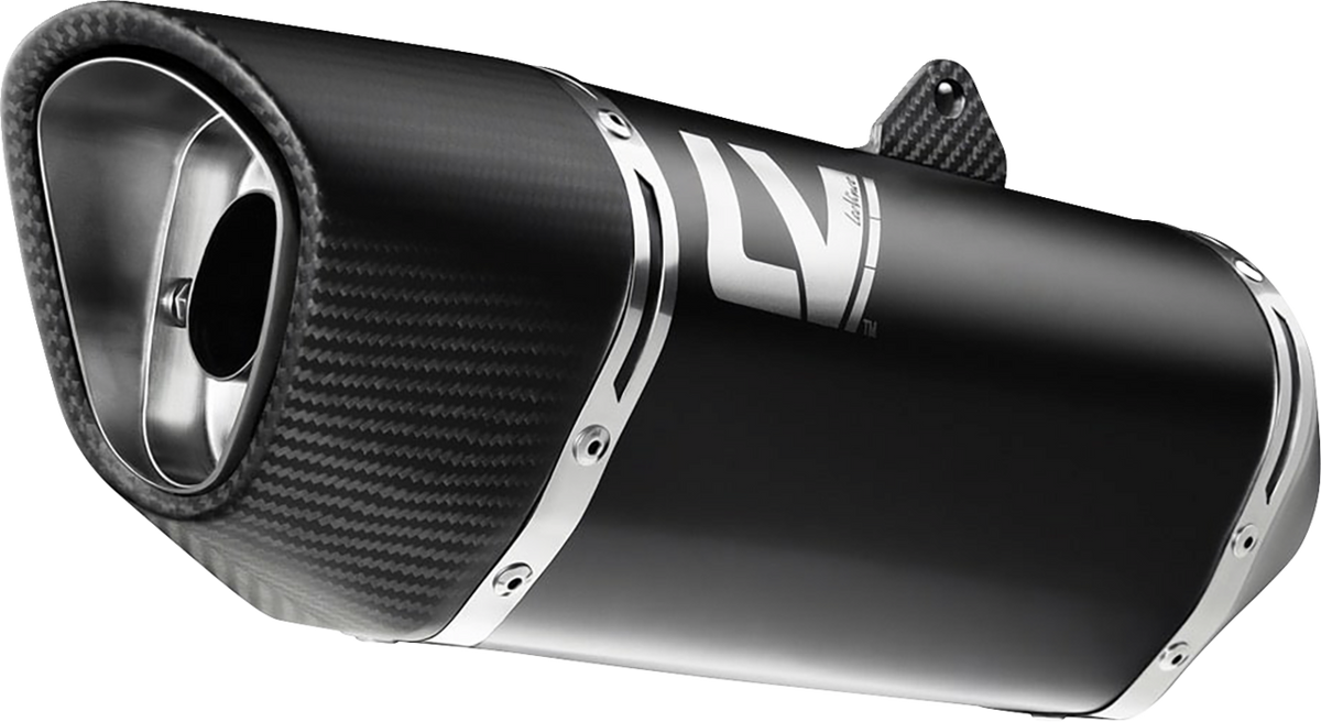 LeoVince LV-14 R Slip-On Muffler - Black - Ninja 1000 SX