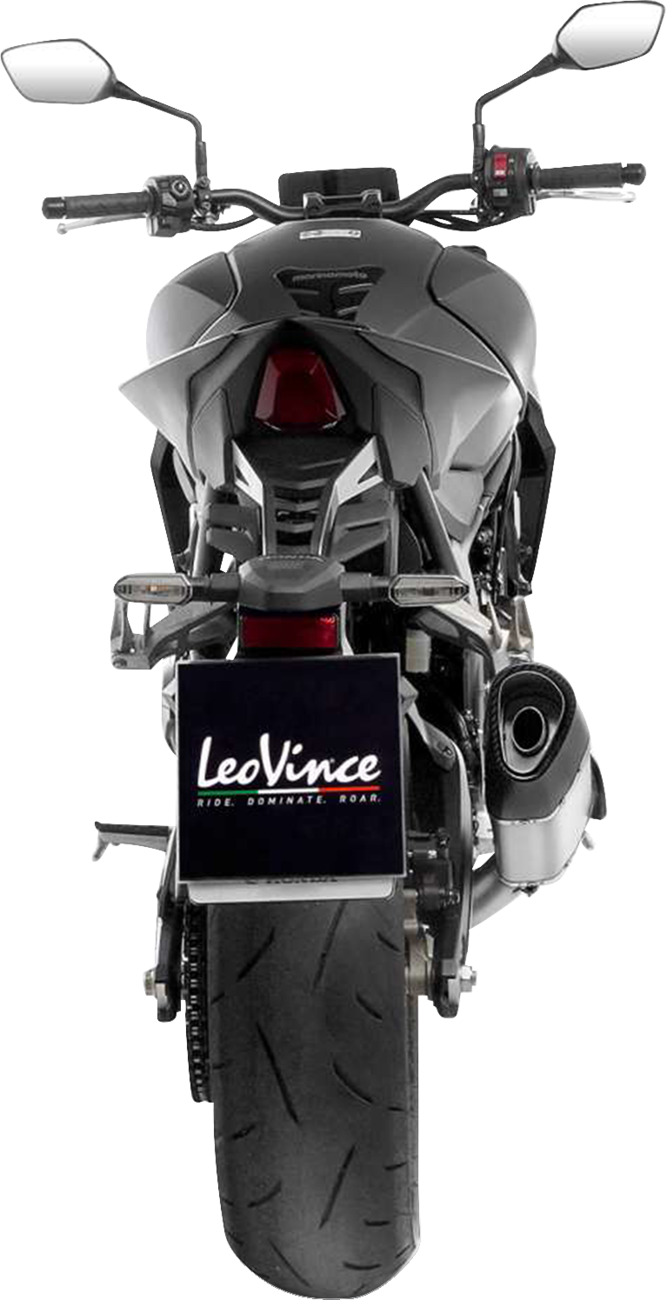 LeoVince LV-14 R Slip-On Muffler - Titanium - Honda CB 1000 Hornet