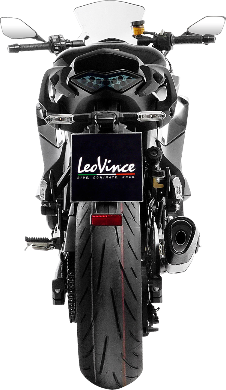 LeoVince LV-14 R Slip-On Muffler - Titanium - Kawasaki Ninja 1000 (3)