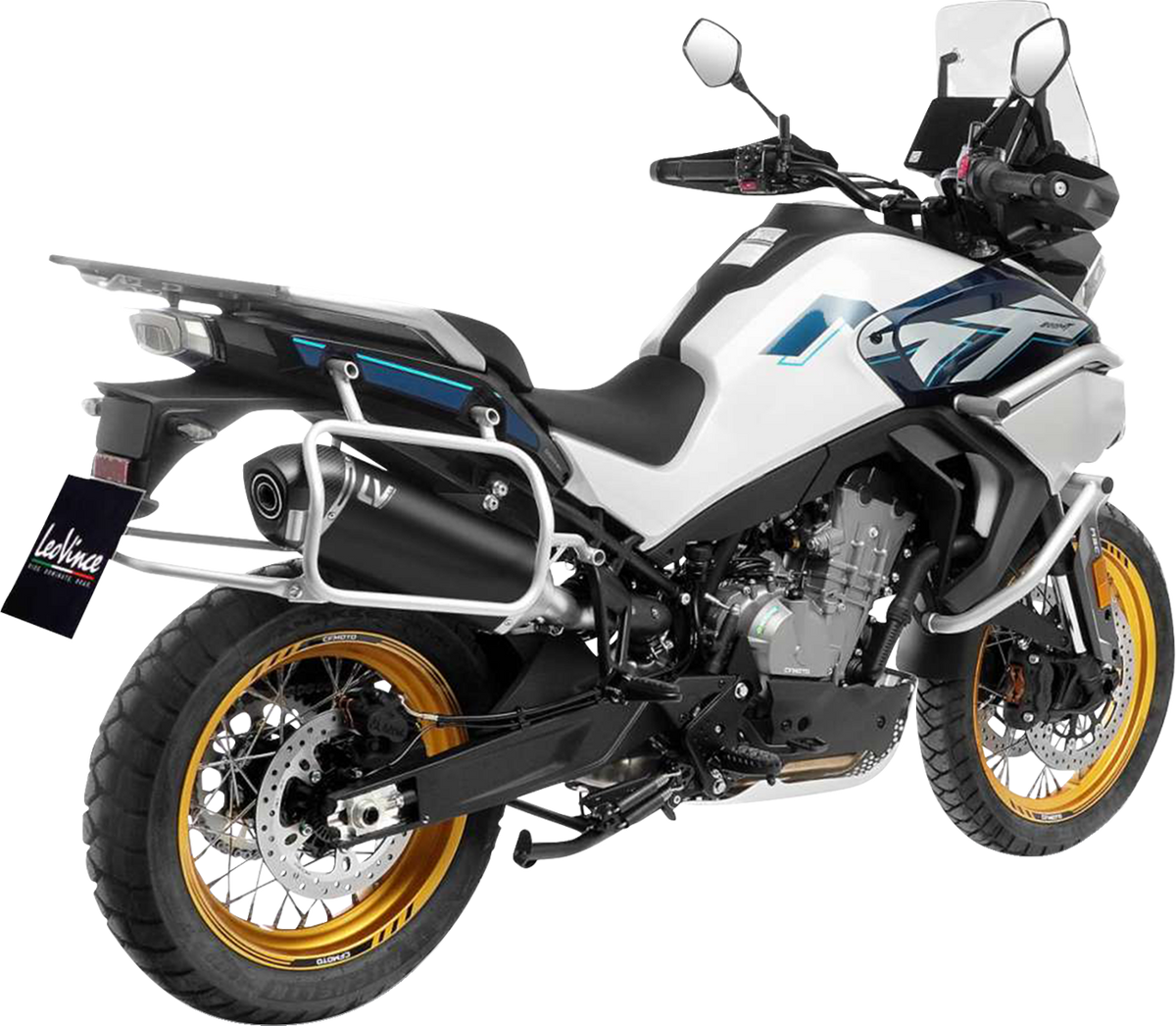 LeoVince LV-14 Slip-On Muffler - Black - KTM/CF MOTO 790/800/890/901