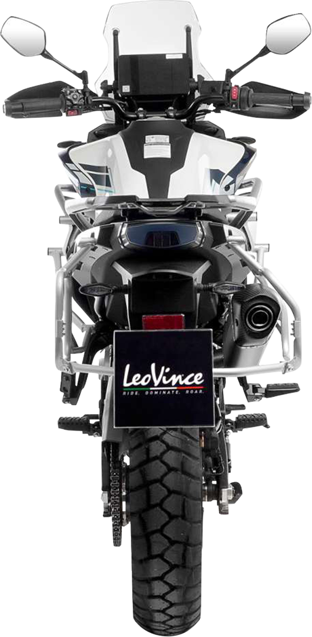 LeoVince LV-14 Slip-On Muffler - Stainless Steel - KTM/CF MOTO 790/800/890/901