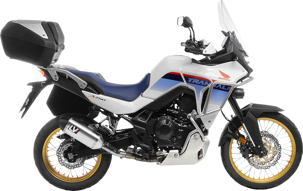 LeoVince LV-14 Slip-On Muffler - Titanium - Honda XL 750 Transalp