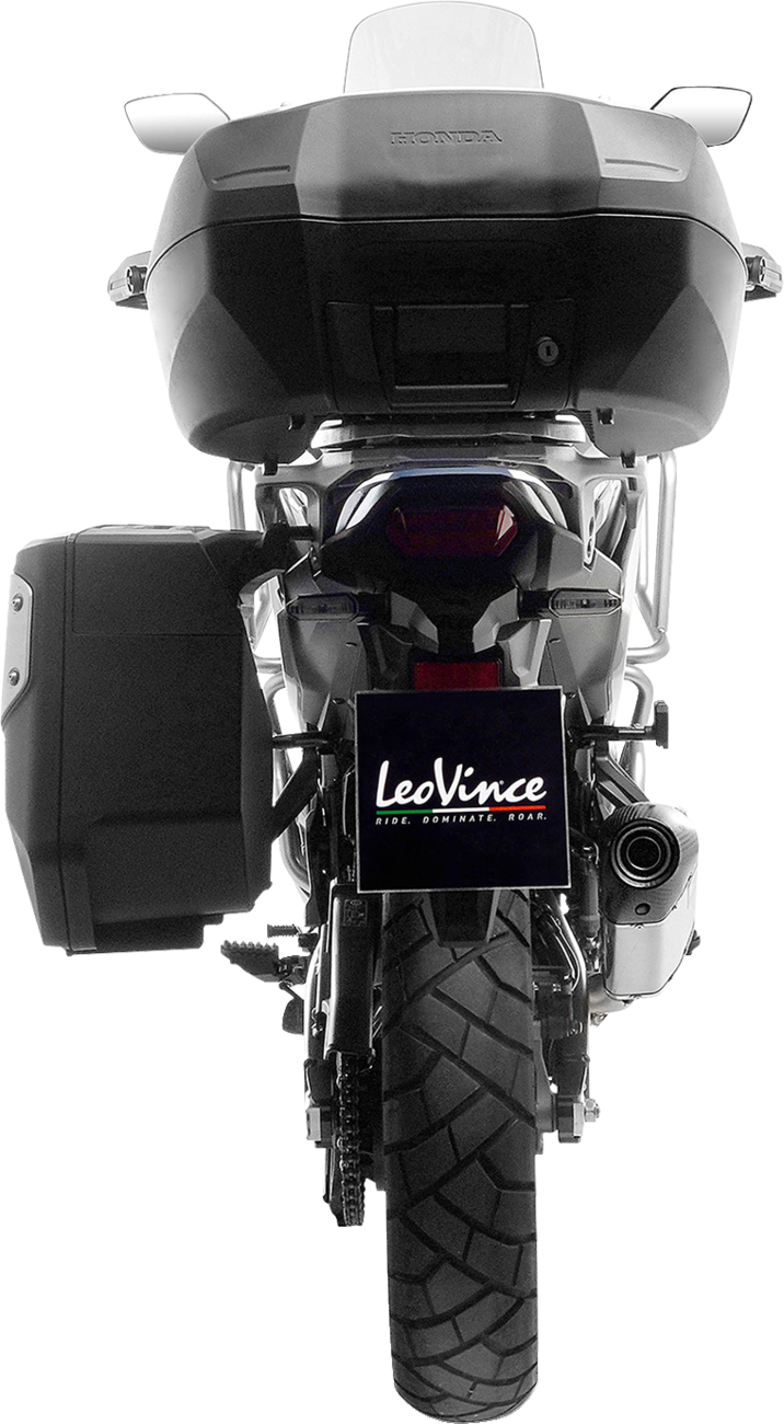 LeoVince LV-14 Slip-On Muffler - Titanium - Honda XL 750 Transalp