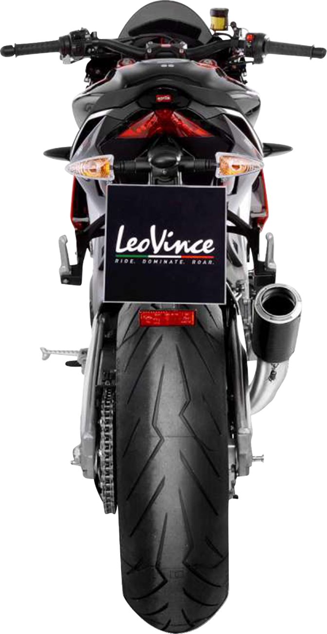LeoVince LV Corsa Muffler - Carbon Fiber - 1811-4307