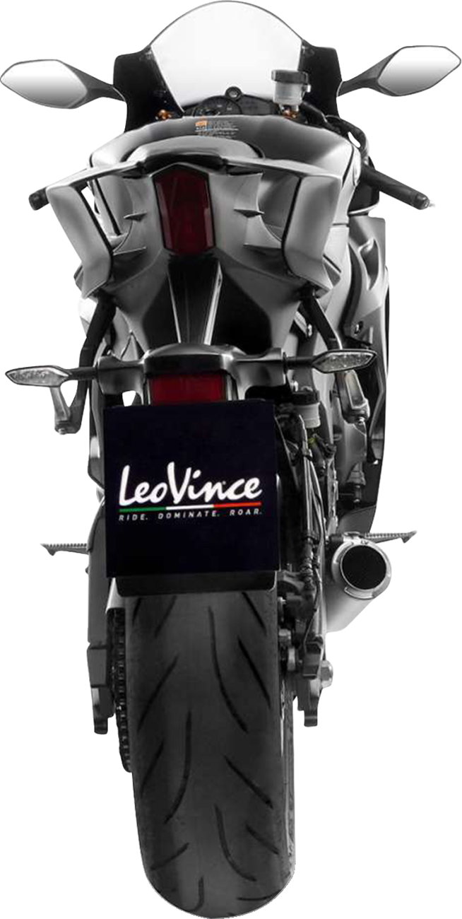 LeoVince LV Corsa Muffler - Titanium - Yamaha