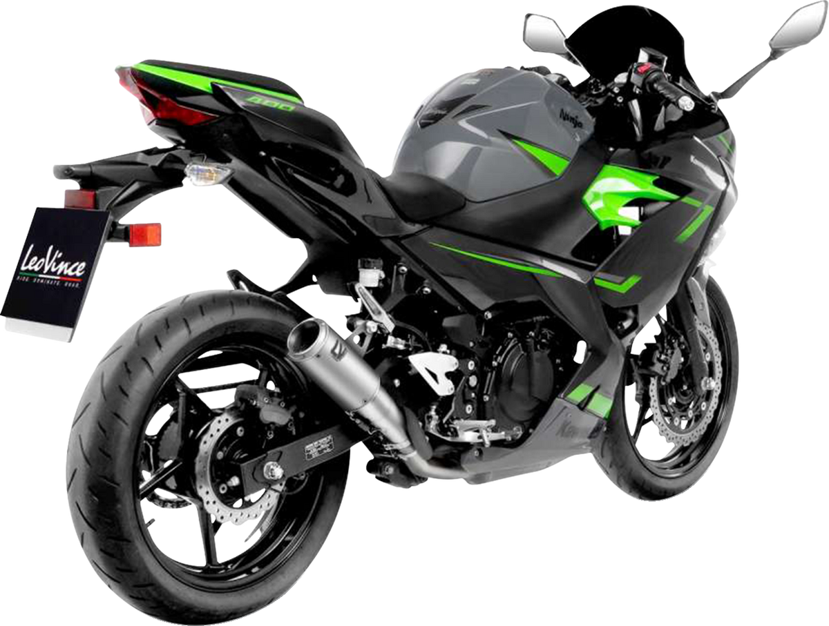 LeoVince LV Corsa Muffler - Titanium - Ninja 400