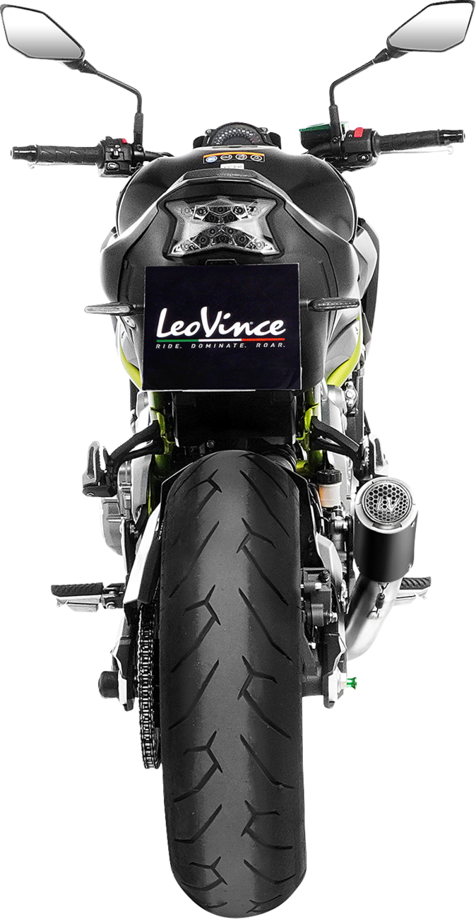 LeoVince LV Corsa S Black Edition Slip-On Muffler - Kawasaki Z 900
