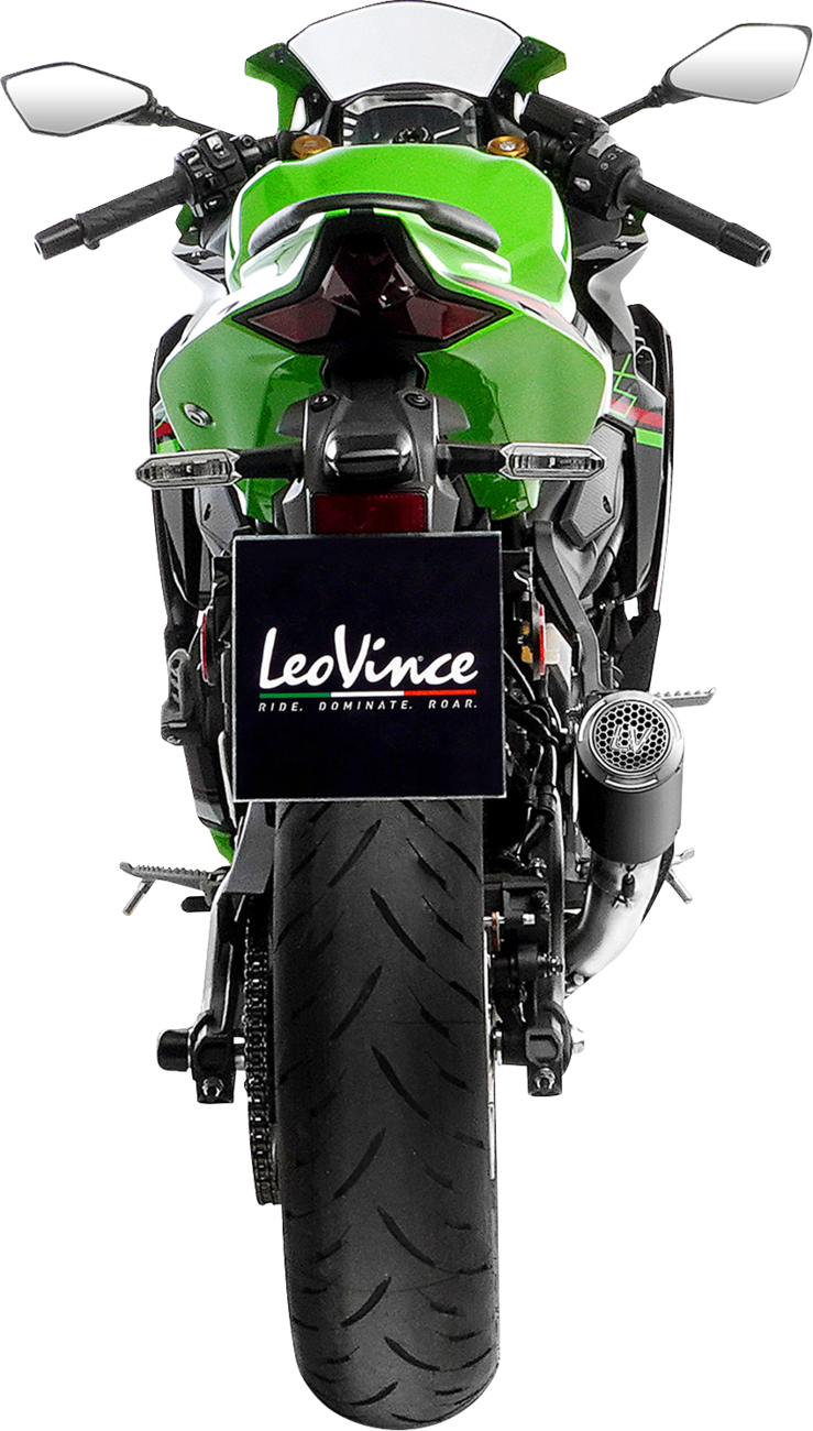 LeoVince LV Corsa S Black Edition Slip-On Muffler - Kawasaki ZX-4R/RR (3)